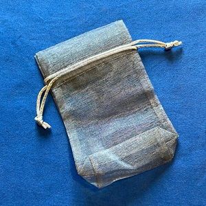 70 organza favor bags for wedding or small jewelry bags w/ drawstrings